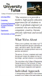 Mobile Screenshot of ecrc.utulsa.edu